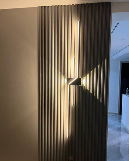 Diff Sculptural Up Down Wall Sconce-DF6030