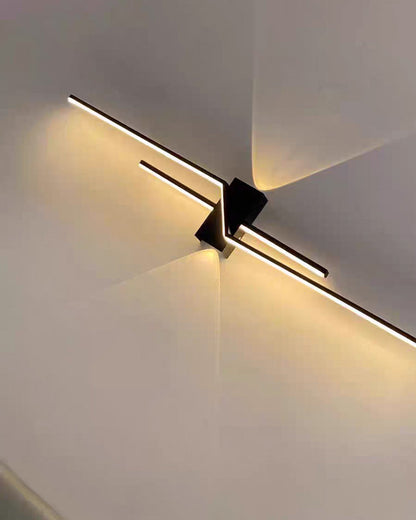 Diff Sculptural Up Down Wall Sconce-DF6030