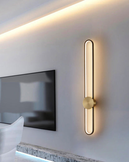 Diff Long Oval LED Wall Sconce-DF6032