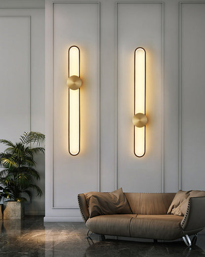 Diff Long Oval LED Wall Sconce-DF6032