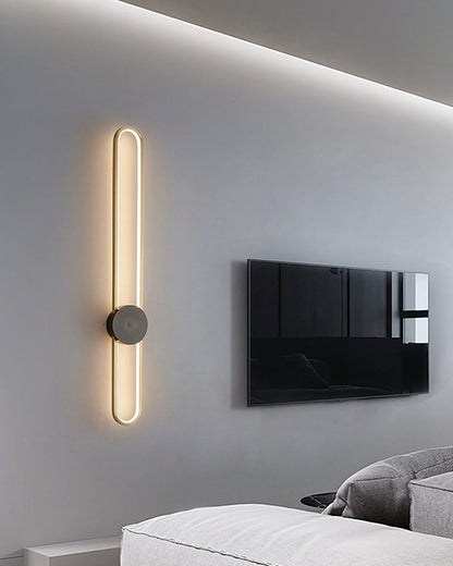 Diff Long Oval LED Wall Sconce-DF6032