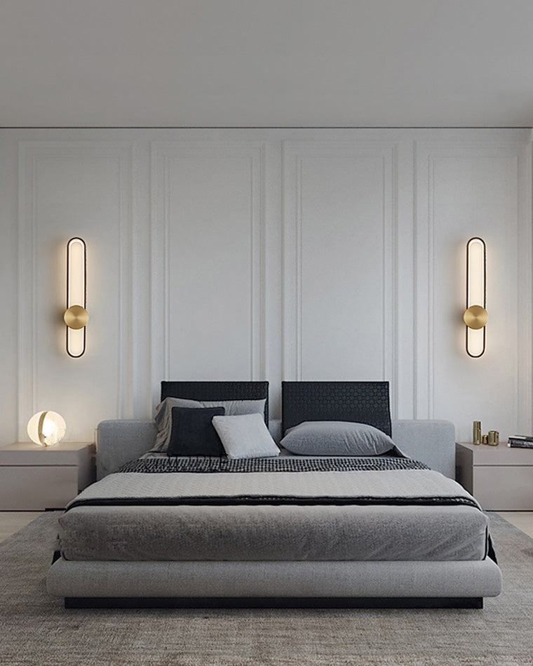 Diff Long Oval LED Wall Sconce-DF6032