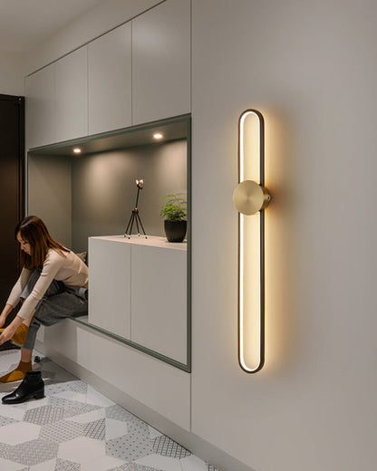 Diff Long Oval LED Wall Sconce-DF6032