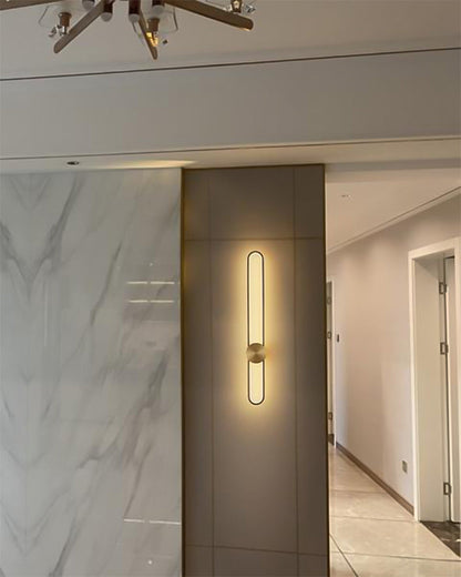Diff Long Oval LED Wall Sconce-DF6032