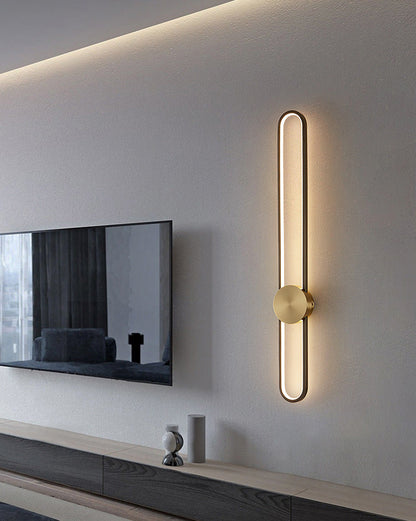 Diff Long Oval LED Wall Sconce-DF6032