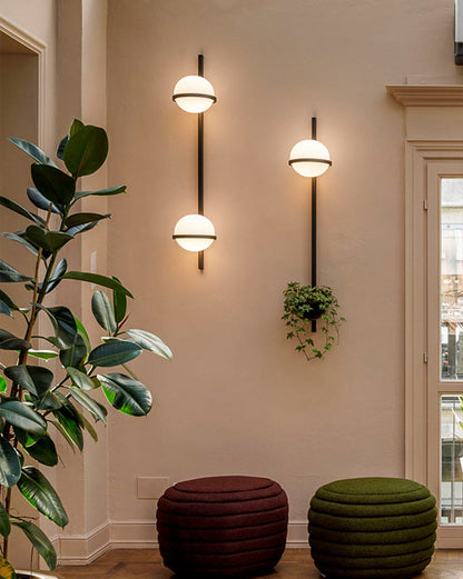 Diff Globe Plant Wall Sconce-DF6035