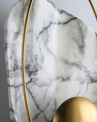 Diff Marble Sculptural Art Wall Sconce-DF6036