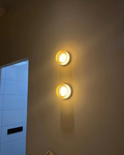 Diff Dimple Small Glass Wall Sconce-DF6038