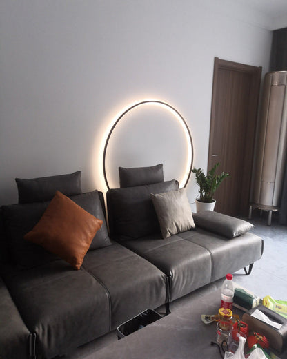 Diff Large Circular Accent Wall Sconce-DF6040