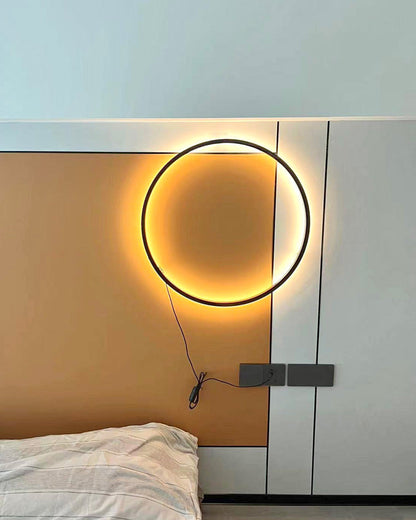 Diff Large Circular Accent Wall Sconce-DF6040