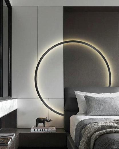 Diff Large Circular Accent Wall Sconce-DF6040