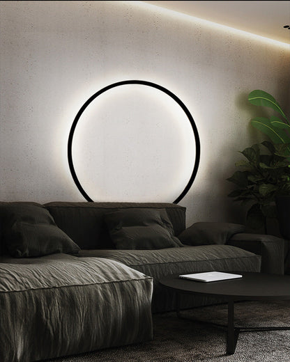 Diff Large Circular Accent Wall Sconce-DF6040