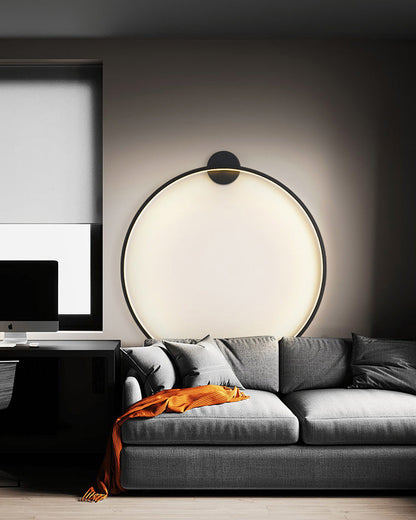 Diff Large Circular Accent Wall Sconce-DF6040