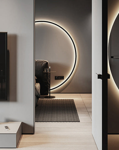Diff Large Circular Accent Wall Sconce-DF6040