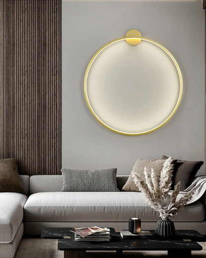 Diff Large Circular Accent Wall Sconce-DF6040