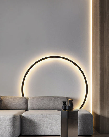 Diff Large Circular Accent Wall Sconce-DF6040