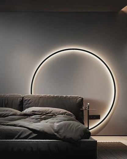 Diff Large Circular Accent Wall Sconce-DF6040