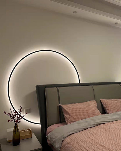 Diff Large Circular Accent Wall Sconce-DF6040