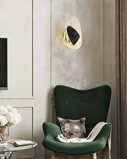 Diff Water Ripple Sculptural Wall Sconce-DF6041