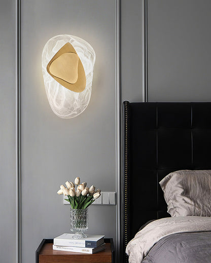 Diff Water Ripple Sculptural Wall Sconce-DF6041