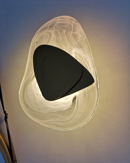 Diff Water Ripple Sculptural Wall Sconce-DF6041
