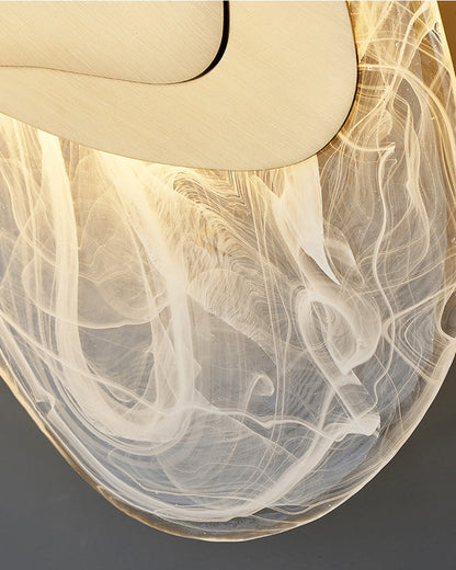 Diff Water Ripple Sculptural Wall Sconce-DF6041