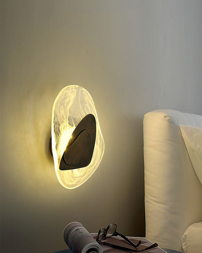 Diff Water Ripple Sculptural Wall Sconce-DF6041