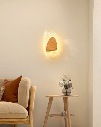 Diff Water Ripple Sculptural Wall Sconce-DF6041