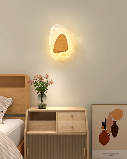 Diff Water Ripple Sculptural Wall Sconce-DF6041