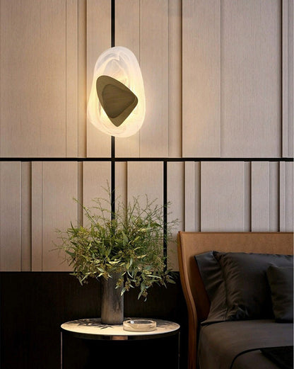 Diff Water Ripple Sculptural Wall Sconce-DF6041