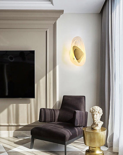 Diff Water Ripple Sculptural Wall Sconce-DF6041
