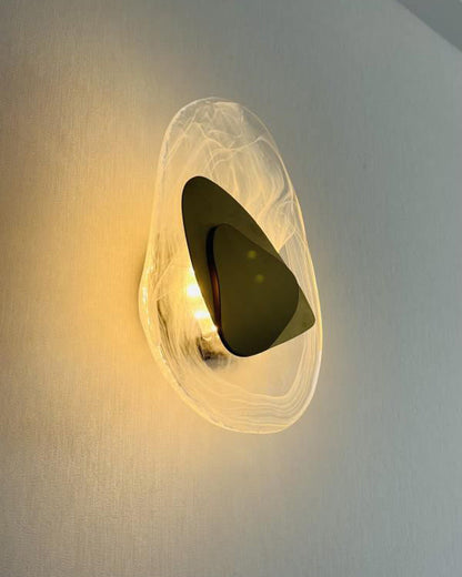 Diff Water Ripple Sculptural Wall Sconce-DF6041