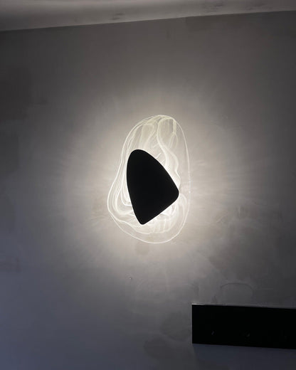 Diff Water Ripple Sculptural Wall Sconce-DF6041