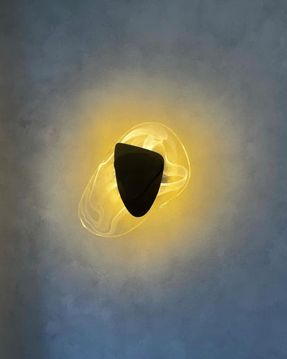 Diff Water Ripple Sculptural Wall Sconce-DF6041