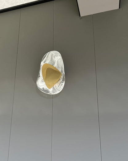 Diff Water Ripple Sculptural Wall Sconce-DF6041