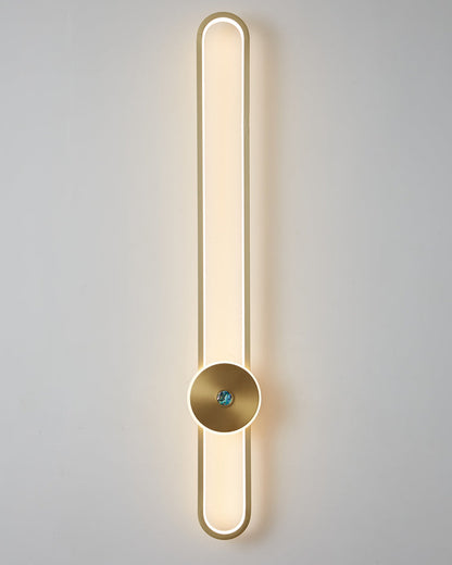 Diff Long Oval Accent Wall Sconce-DF6045