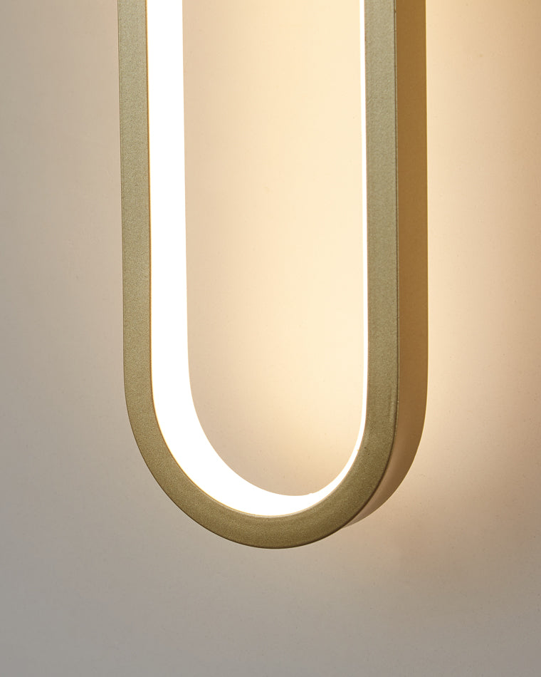 Diff Long Oval Accent Wall Sconce-DF6045