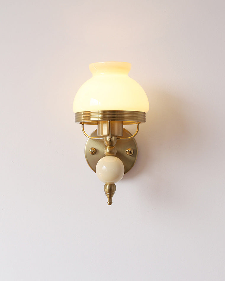 Diff French Pink Glass Wall Sconce-DF6046