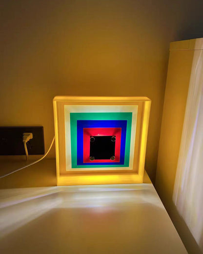 Diff Square Sculptural Wall Sconce-DF6047