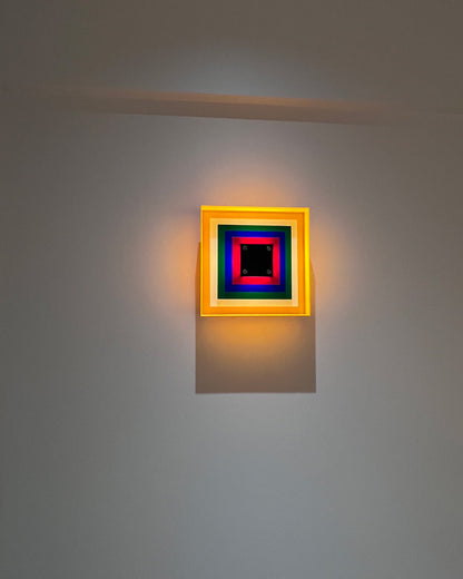 Diff Square Sculptural Wall Sconce-DF6047