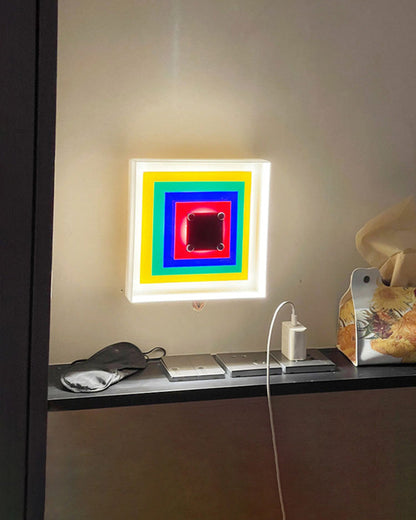 Diff Square Sculptural Wall Sconce-DF6047