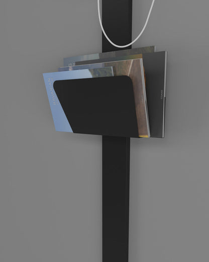 Diff Bar Wall Sconce with Charging Panel and Shelf-DF6056