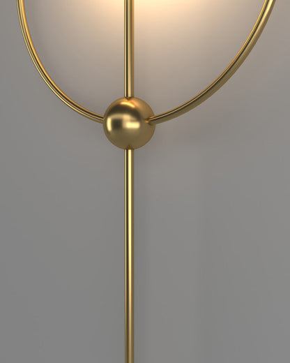 Diff Eclipse Brass Sculptural Wall Sconce-DF6058