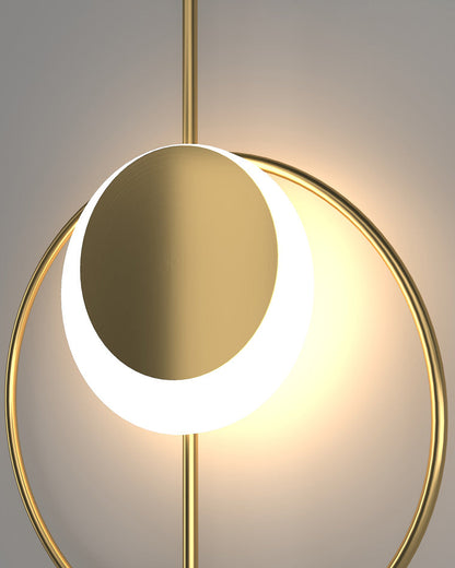 Diff Eclipse Brass Sculptural Wall Sconce-DF6058