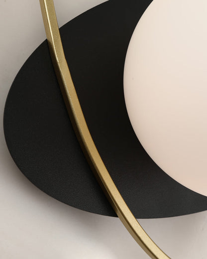 Diff Frosted Glass Oval Accent Wall Sconce-DF6064
