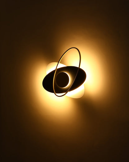 Diff Frosted Glass Oval Accent Wall Sconce-DF6064