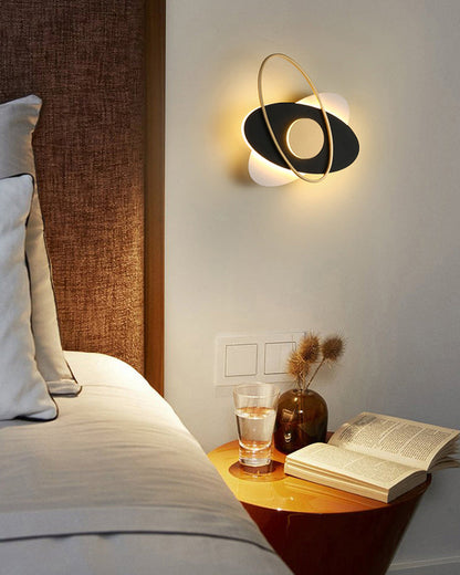 Diff Frosted Glass Oval Accent Wall Sconce-DF6064
