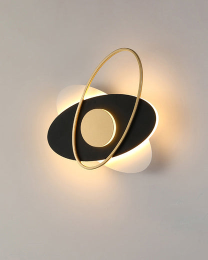 Diff Frosted Glass Oval Accent Wall Sconce-DF6064