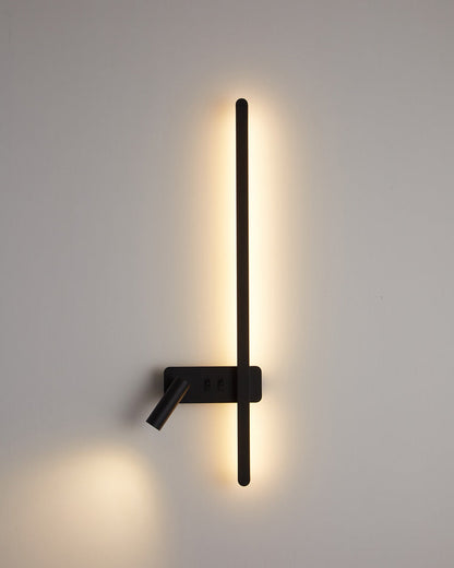 Diff Switchable Long Linear Wall Sconce with Spotlight-DF6068