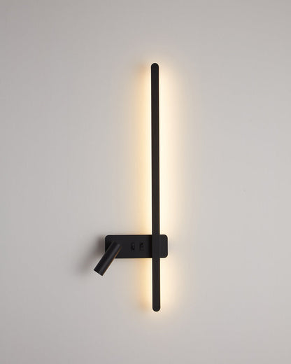 Diff Switchable Long Linear Wall Sconce with Spotlight-DF6068